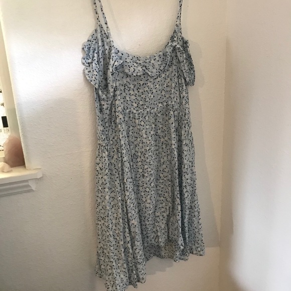 Ditzy Floral Blue Sundress // Size 10 - Picture 3 of 3